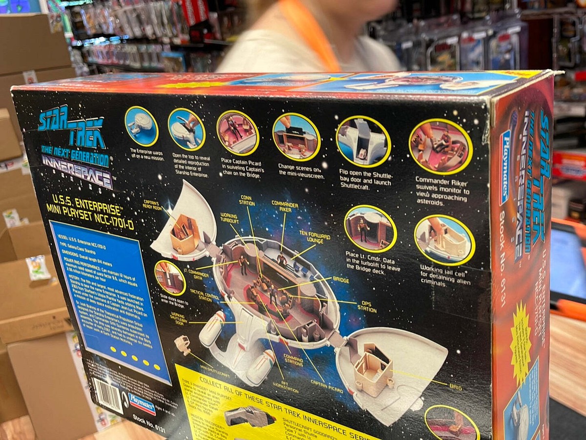 スタートレック　Enterprise ミニプレイセット NCC-1701-D USS Enterprise Mini Playset NCC-1701-D 6131 (Vintage Star