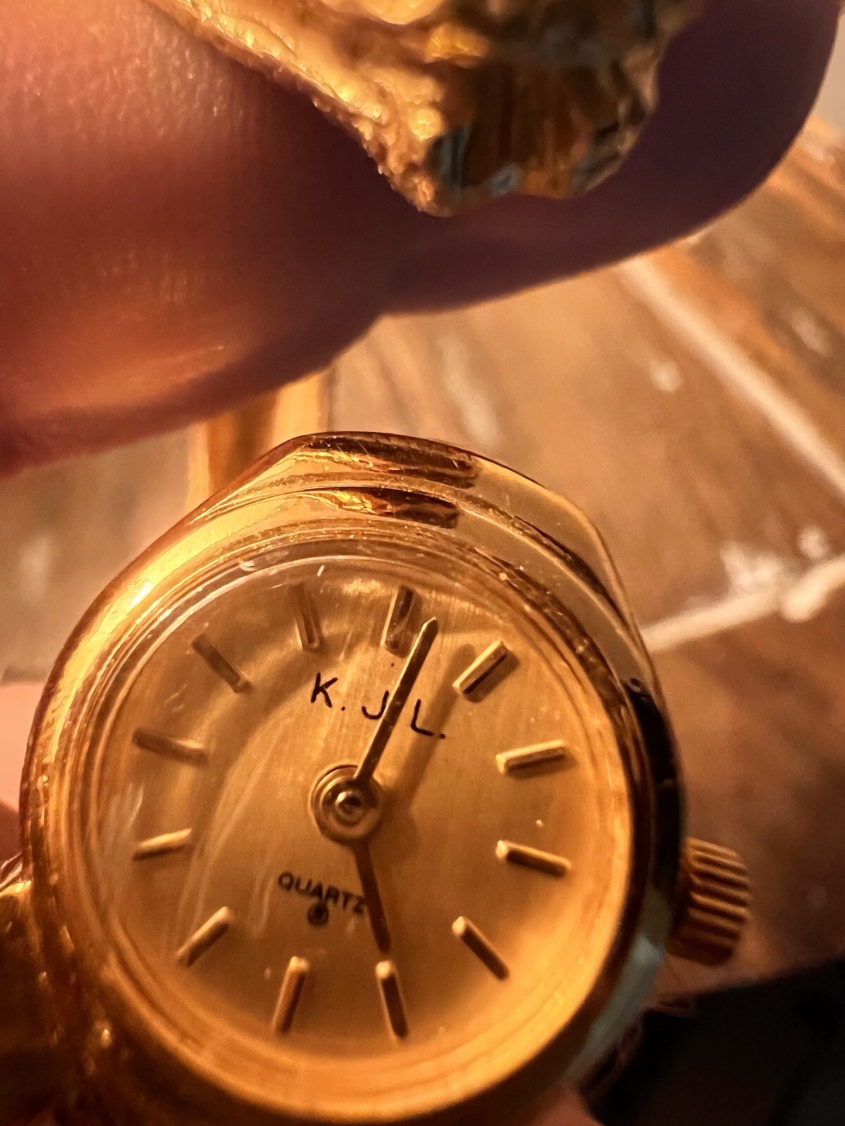 RARE VTG KJL watch Bangle - image 10