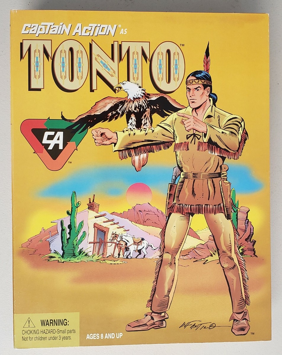 CAPTAIN ACTION AS THE LONE RANGER'S FAITHFUL COMPANION TONTO
