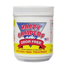 	Happy Campers RV Toilet Treatment 18 - Extra Strength Odor Eliminator for Bl...