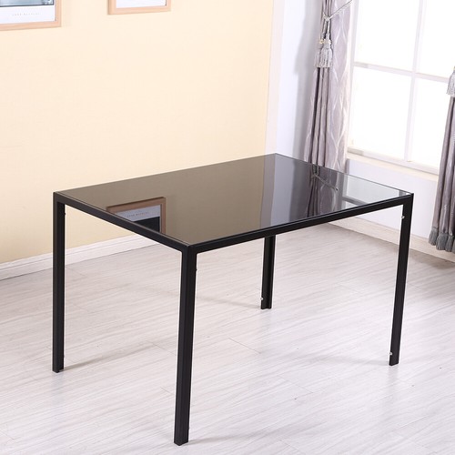 Black/White/Grey Glass Dining Table with 2 / 4 / 6 chairs Option Home Furniture - Picture 10 of 24