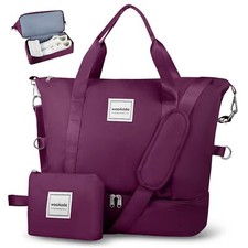 Weekender Bag for Women Travel Duffel Bags with Shoe Compartment Wet Pocket...