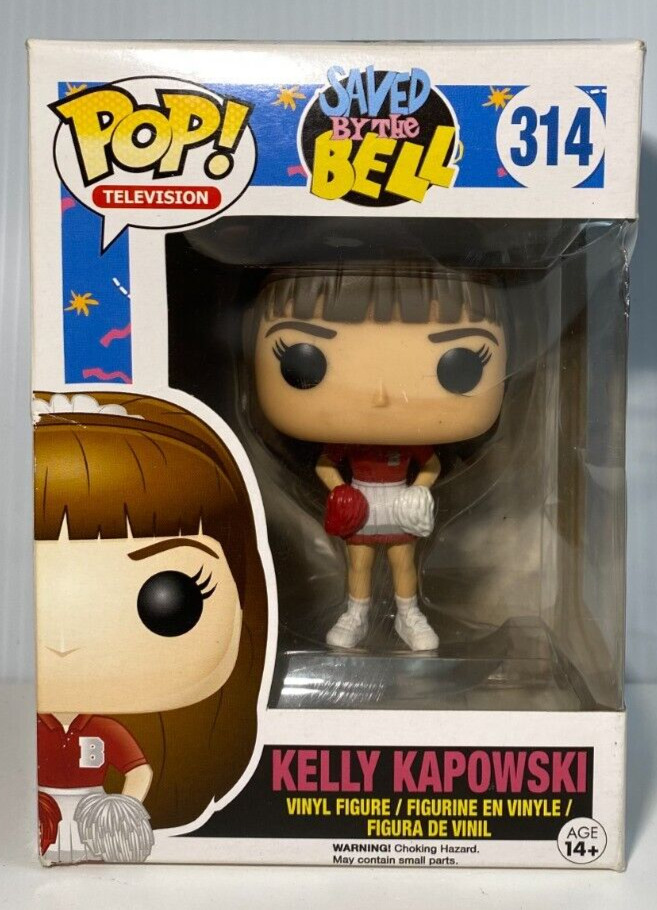 (Ma6) ¡Funko Pop! Televisión: Saved By The Bell Kelly Kapowski #314 Caja Dañada