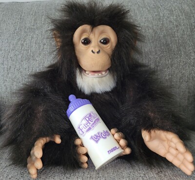 Cuddle Chimp Singe Furreal Chimp Toy Furreal Friends Cuddle Chimp