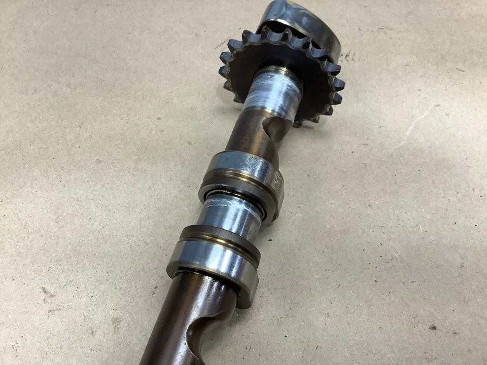 2006 AUDI A4 B7 QUATTRO 2.0L ENGINE MOTOR INTAKE CAMSHAFT W/ GEAR PULLEY OEM+ - Image 4 of 4