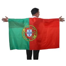 Sonia Originelli Fan Poncho "Portugal" Cape Flag Football World Cup Countries Cape New