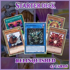 RELINQUISHED STARTER DECK 42 | Senju Sphere Pegasus Duelist Kingdom YuGiOh