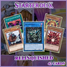 RELINQUISHED STARTER DECK 42 | Senju Sphere Pegasus Duelist Kingdom YuGiOh