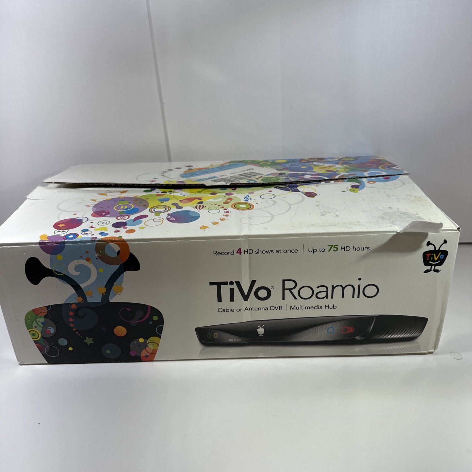 TiVo Roamio TCD846500 Cable or Antenna DVR W/ Remote, Manual, Power