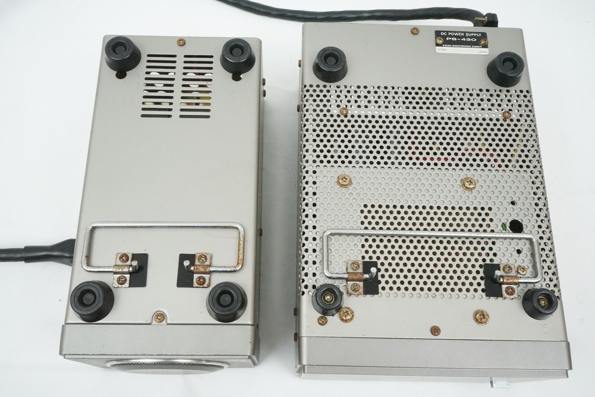 Kenwood PS-430 Power Supply & SP-430 Speaker Tested Working