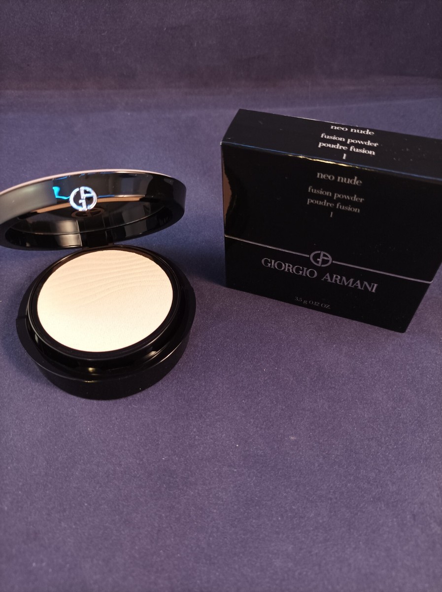 Giorgio Armani Powder Foundation Neo Nude Fusion Light Face Powder Compact