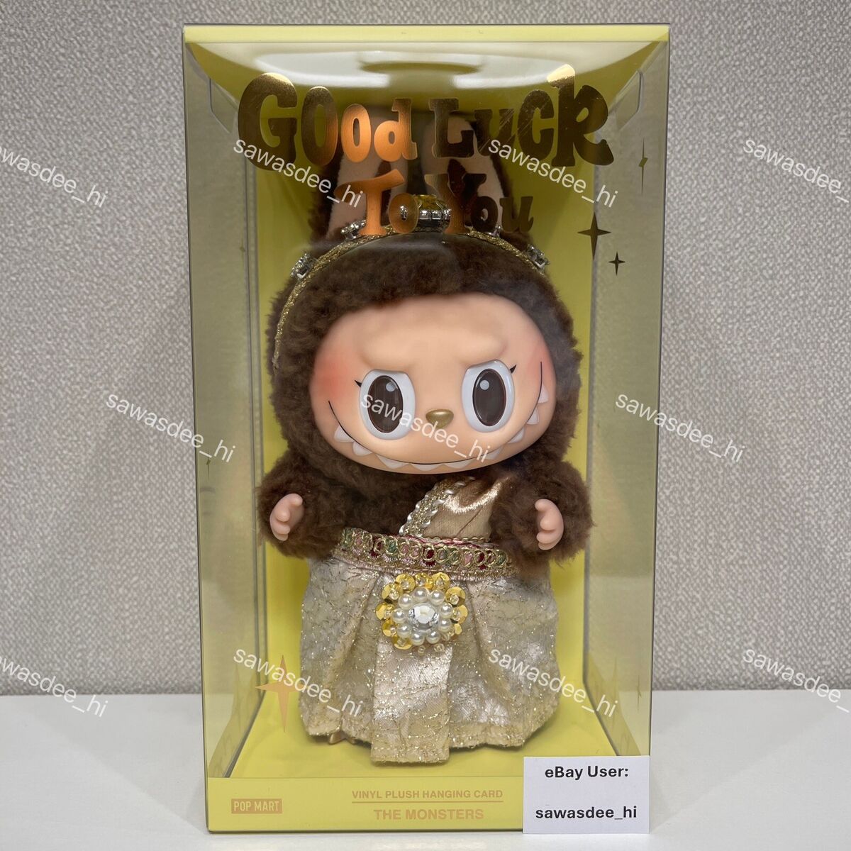AUTHENTIC Labubu Good Luck To You Vinyl Plush Keychain AUTHENTIC Labubu Good Luck To You Vinyl Plush Keychain
