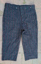vintage USA made WOOLRICH wool hunting 42x25 pants MALONE charcoal gray