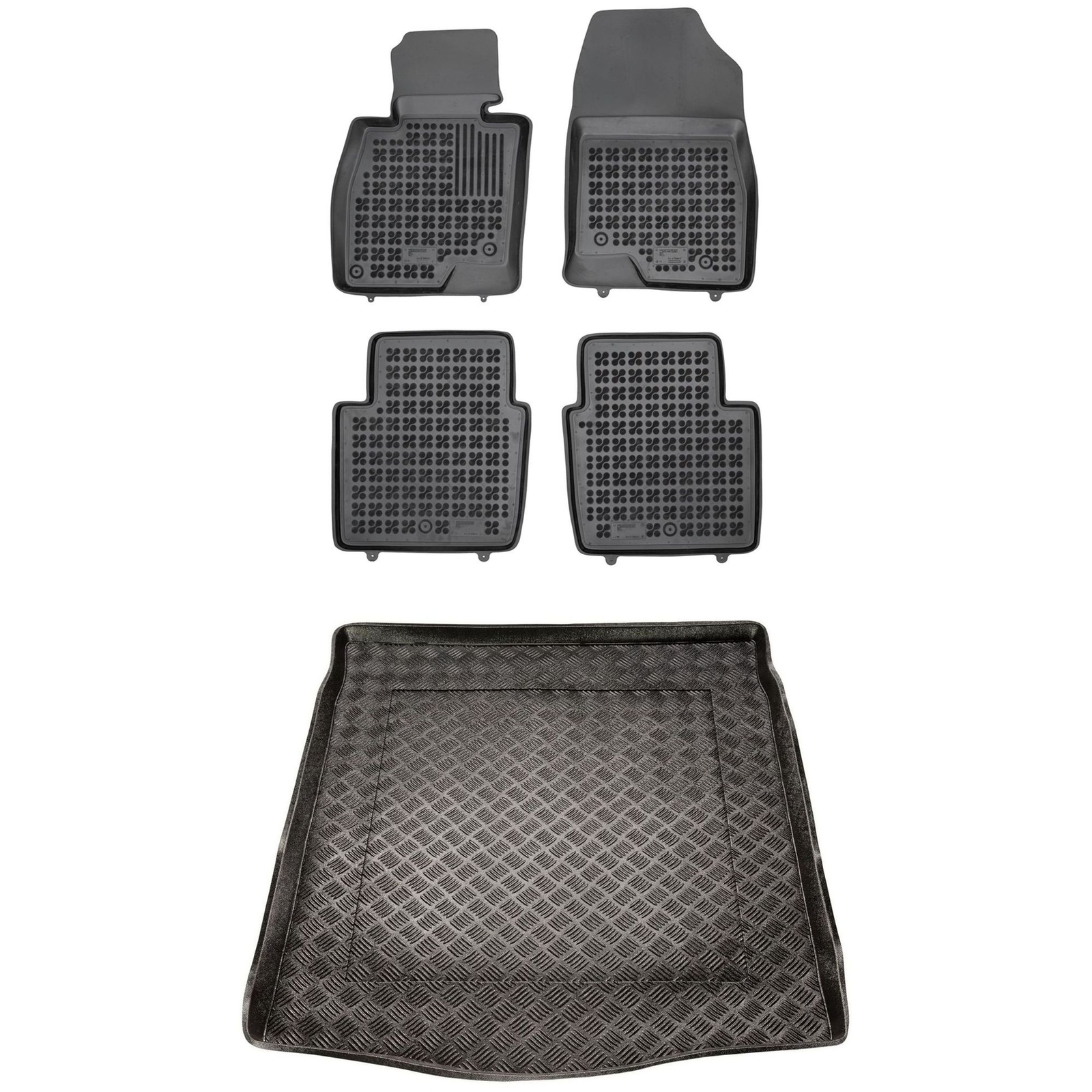 Jeu de tapis de coffre PE et tapis de sol pour Mazda 6 III RX08112226-1