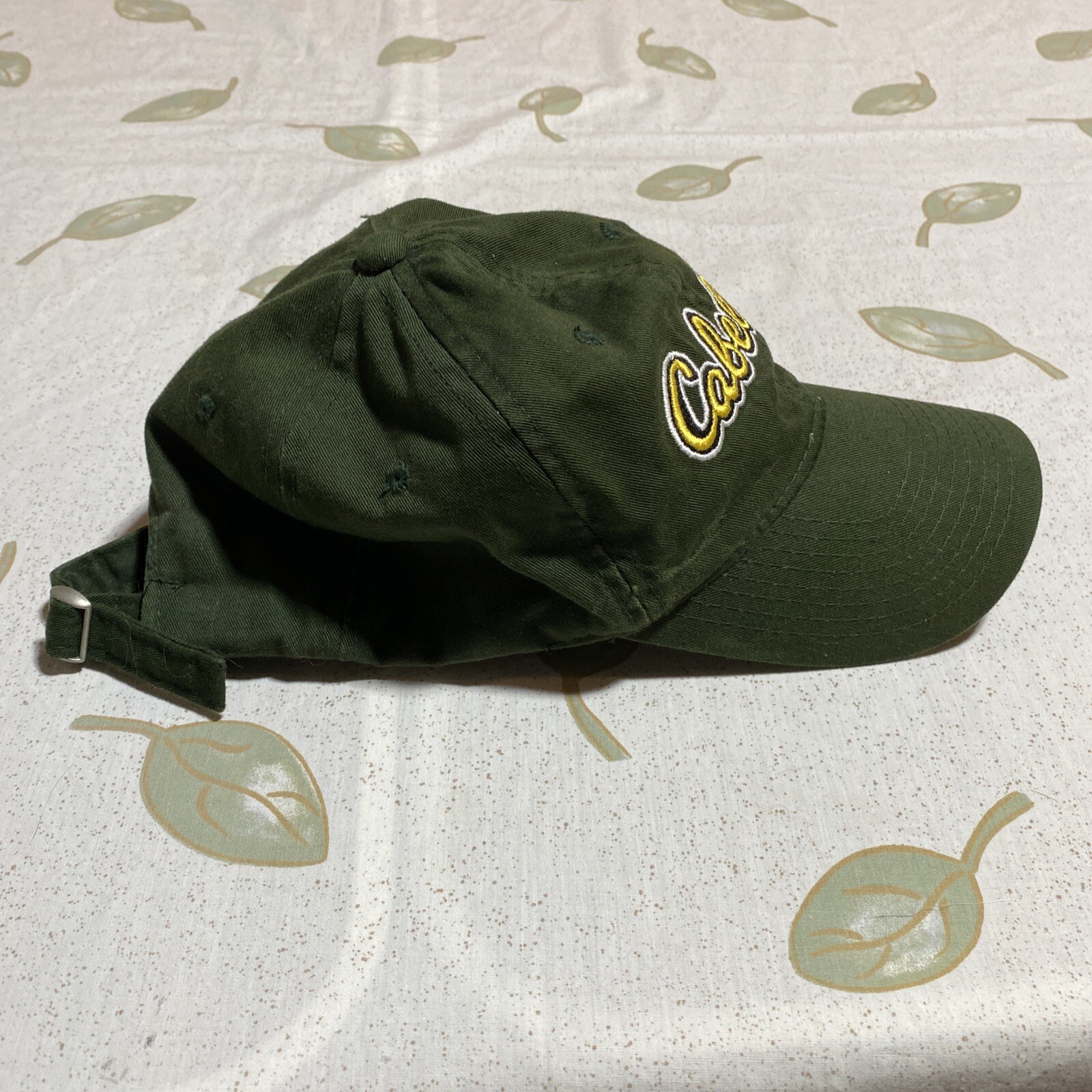 Cabelas Baseball Cap Green Adjustable Embroidered… - image 2