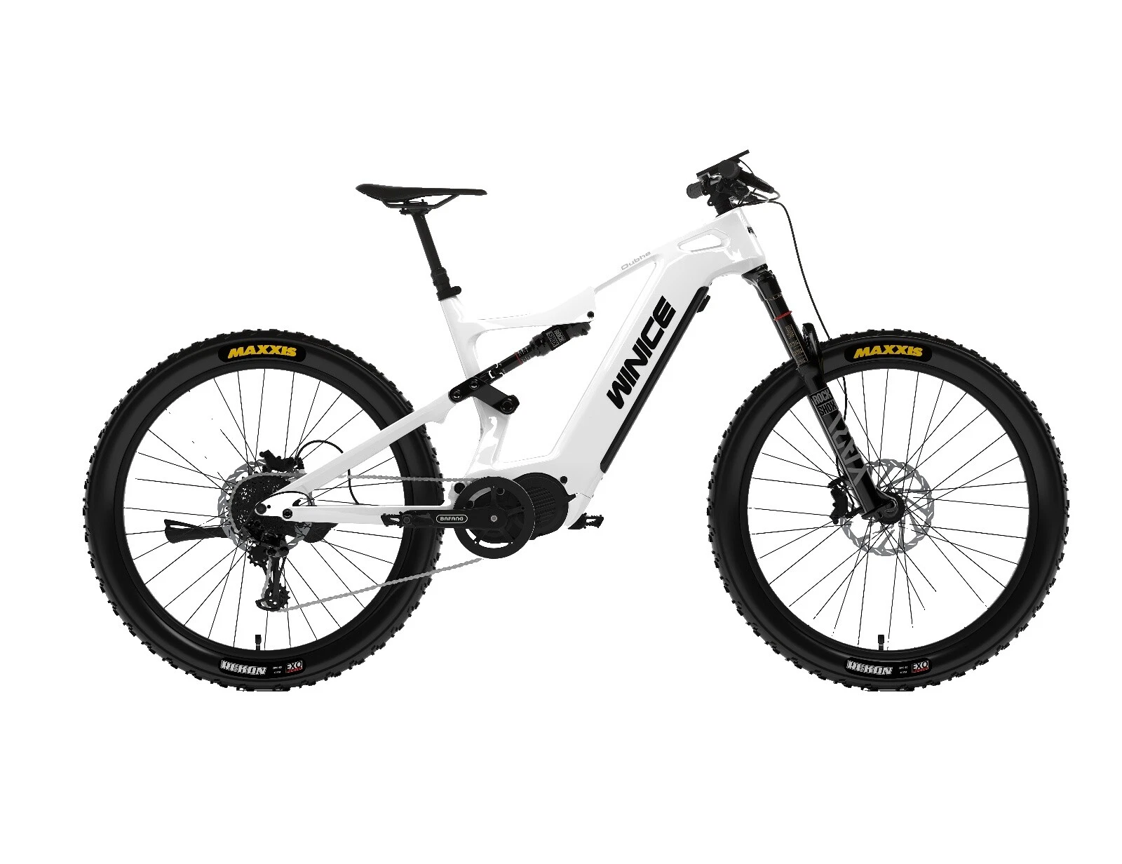 碳纤维白色 29 轮自行车