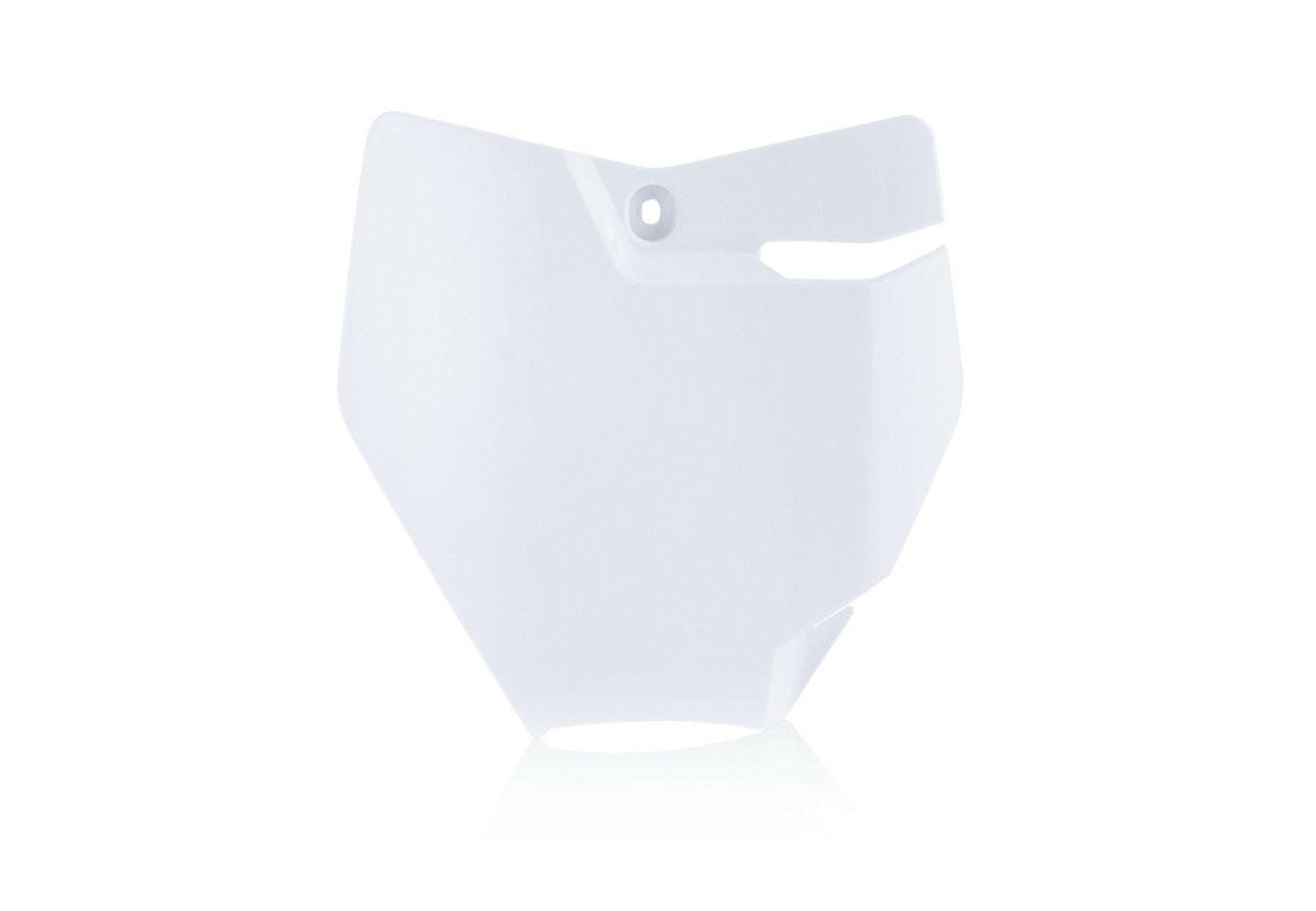 Acerbis Front Number Plate White 2449406811 | eBay