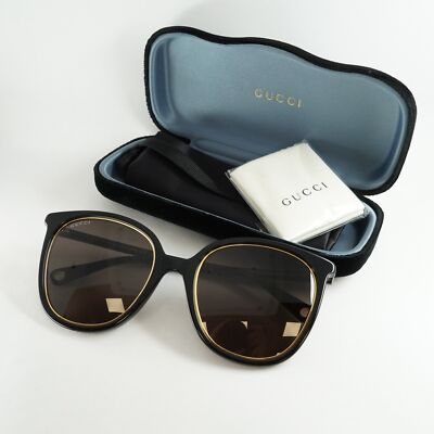 サングラス GUCCI Gucci - GG1076S - 002 (GG1076S 002 BLACK BLACK BROWN) s-l400.jpg