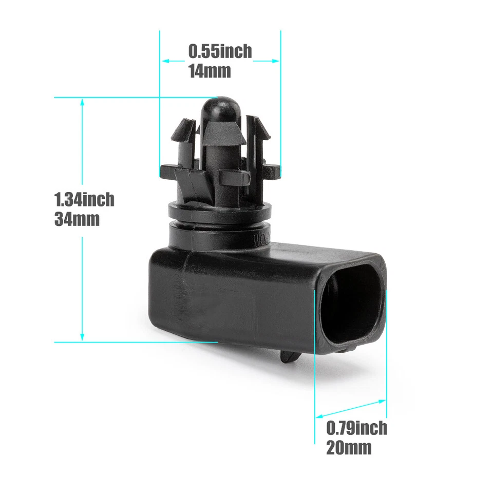 100x Ambient Air Temperature Sensor Sender For Equinox Impala Trax ATS 25775833 - Image 2 of 4