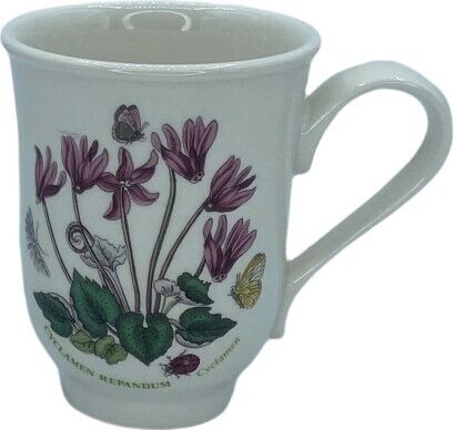 Portmeirion Botanic Garden Beaker English Mug Cyclamen - Afbeelding 1 van 2