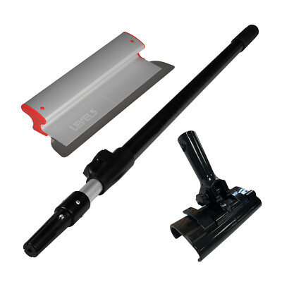 Level5 Spachtel Set Flächenspachtel 406mm +Teleskopstange 160 cm + Adapter SL501