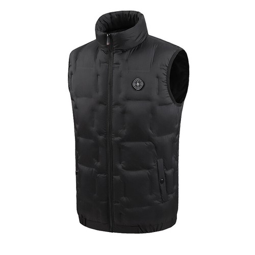 XL Electric Heat Vest Winter Body Warm USB Jacket Men Women Thermal Heating Coat - Picture 2 of 15