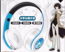 Anime Stray Dogs Dazai Osamu Bluetooth Headset Nakahara Chuuya Headphones Gifts