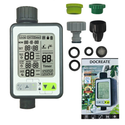 Automatic Water Timer Garden Digital Irrigation Machine Large Screen ...