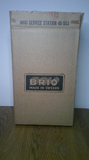 vintage Brio Swedish made service station original box only 49- 593     US
