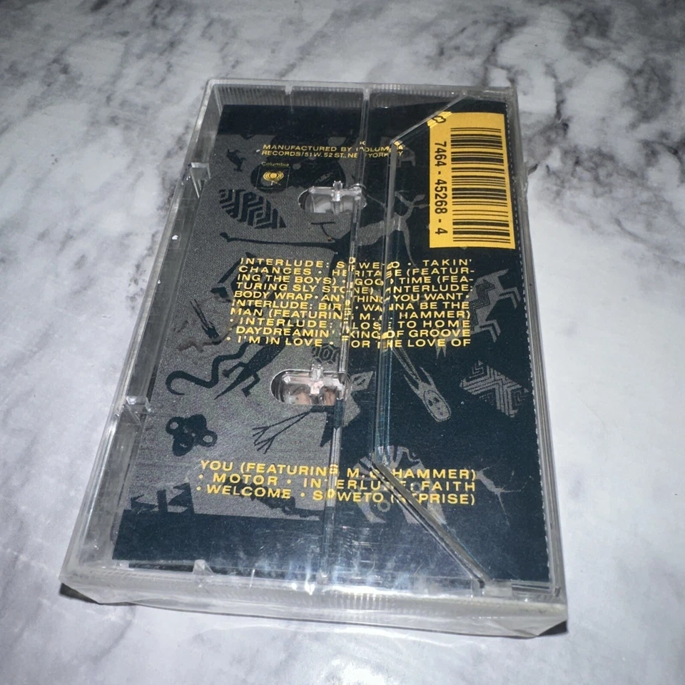 Earth, Wind & Fire: Heritage Music Cassette Tape 1990 Columbia Records - Image 2 of 3