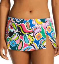 Bleu by Rod Beattie Women's Skirted Hipster Bikini Bottoms L3869 Size 6