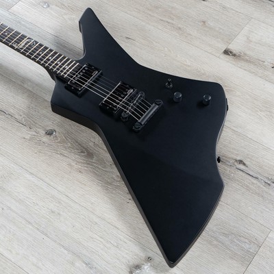Esp Ltd James Hetfield Signature Snakebyte Electric Guitar In Black Satin Finish Ebay
