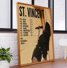 St. Vincent Tour 2025 Poster
