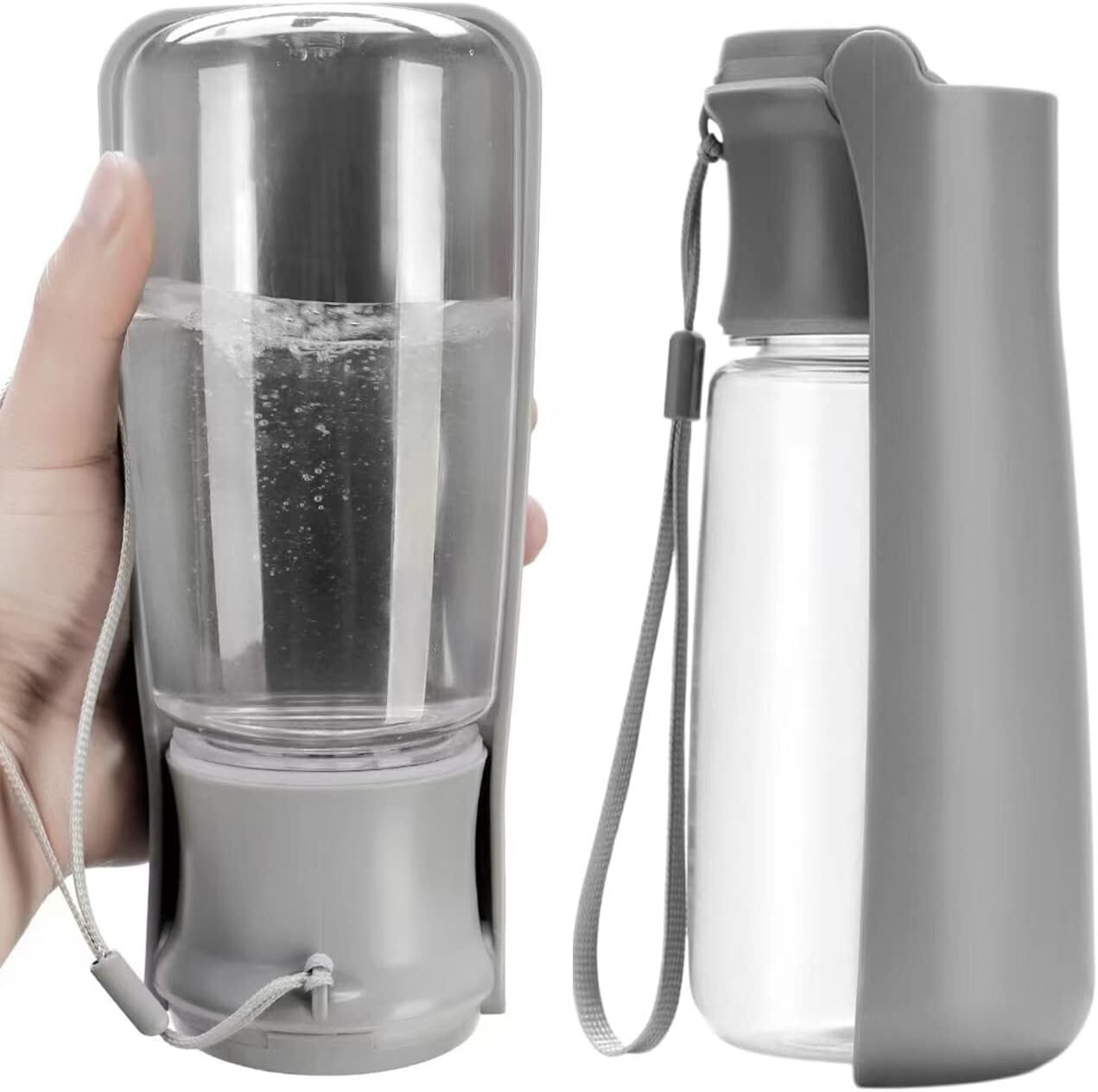 , Portable Dog Water Bottle 19 Oz/ 550 Ml Leak Proof Portable
