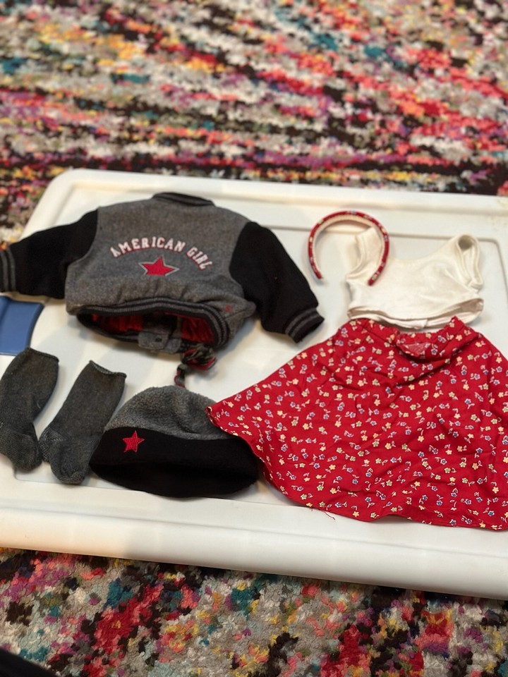 American Girl Lot of Doll Clothing & Accessories + Bonus Free