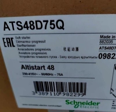 New Schneider ATS48D75Q ATS48D75Q Fast Shipping