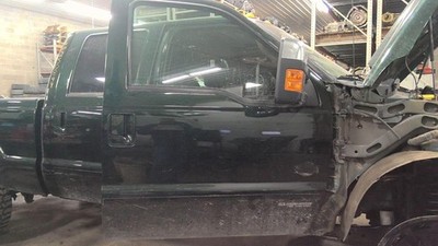Used Front Right Door Assembly Front fits: 2016 Ford F250SD PICKUP electric wind