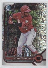2022 Bowman Draft Chrome Sparkle Refractor Ricardo Cabrera #BDC-139 6tw