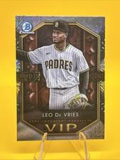 2025 Bowman - Vips Very Important Prospects Leo De Vries #VIP-14 Mojo Refractor