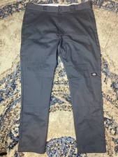 Dickies Skinny Straight Work Pants Gray Wise 38X32 Dickies Workwear Gray Chino