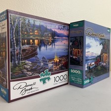 Darrell Bush Buffalo Games Puzzle Lot 2 1000 ...
