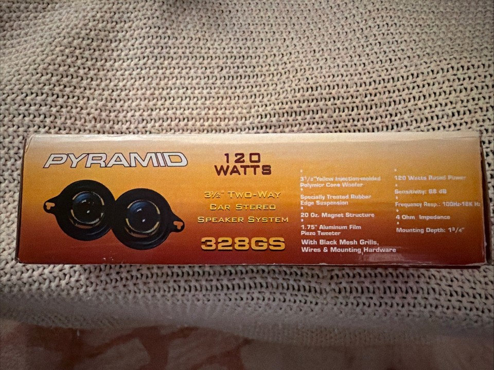 PYRAMID 328GS Gold Series 120W 3.5