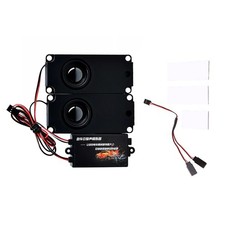 New Upgrated RC Car Engine Sound Simulator Module System Set For 1/10 RC Car