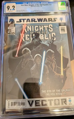 Star Wars Knights of the Old Republic #25 CGC 9.2 1st APP Celeste Morne