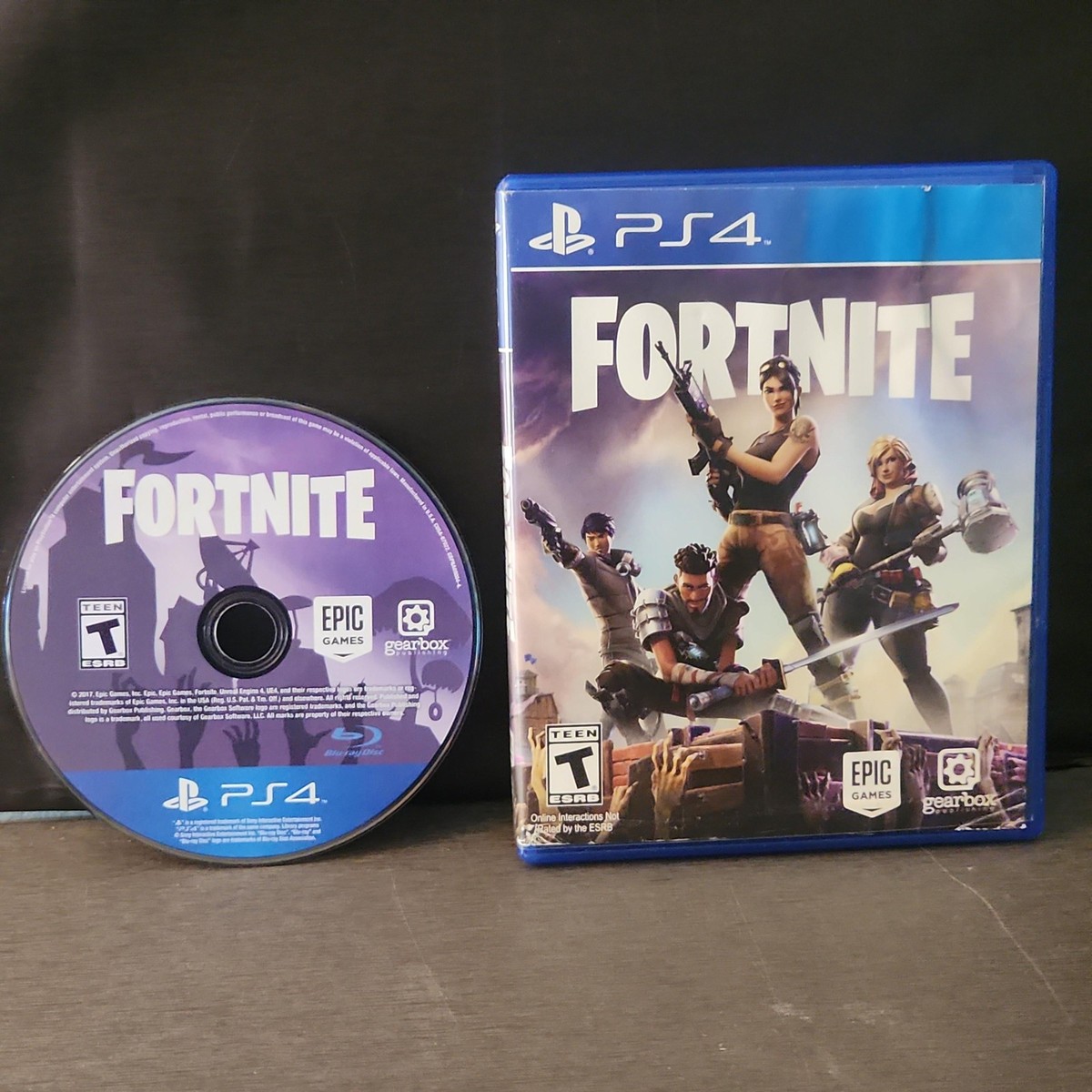 Fortnite Sony PlayStation 4 PS4 Game Gearbox Epic Games T Teen