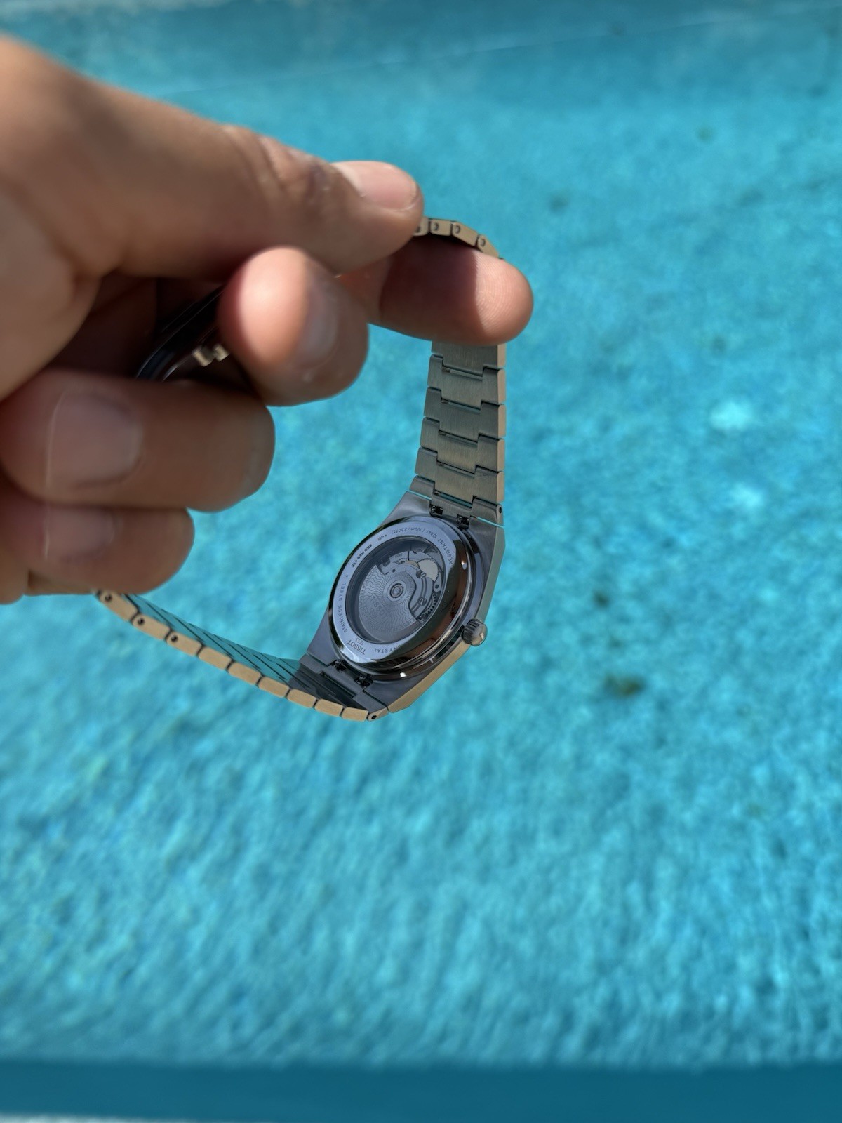 Tissot PRX Blue Men's Watch - T137.407.11.041.00 Excellent Condition - Automatic image 3