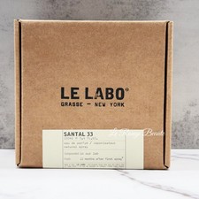 Le labo Santal 33 Eau De Parfum - 3.4oz 100ml New Authentic