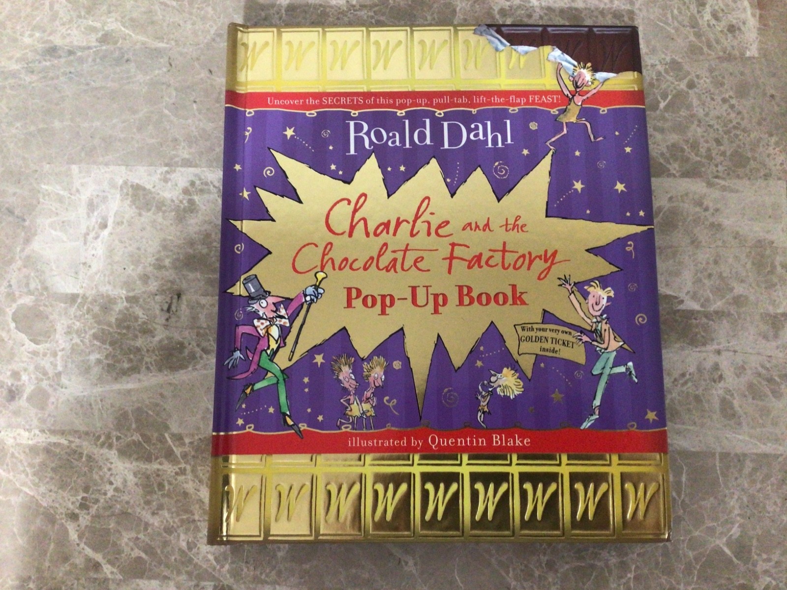 CHARLIE AND THE CHOCOLATE FACTORY POP-UP BOOK. ROALD DAHL -1st Edition 1st Print