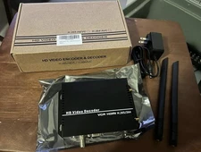 HD Video Encoder & Decoder H.265/HEVC H.264/AVC with Antennas