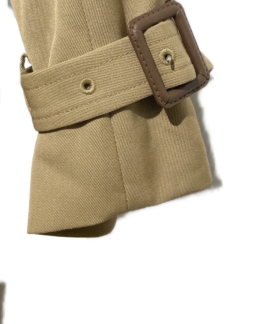 Ameri MINIMAL FLARE LONG TRENCH COAT 1020730560 B… - image 4